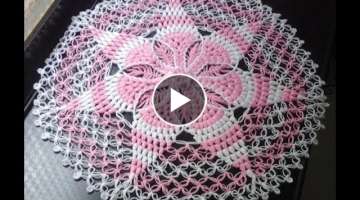 Crochet tablecloth pattern