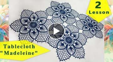 How to crochet tablecloth 