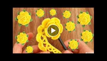 Easy to make gorgeous yellow roses