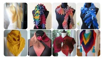 Practical scarf making with modern patterns