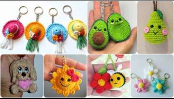 4 Fun Animal Crochet Keychain Designs