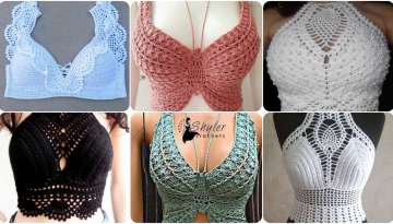 We share with you the modern crochet top patterns