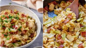 FRIED CABBAGE (WITH BACON, ONION, AND GARLIC)