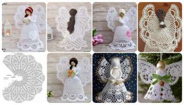 Ideas to knit angels in crochet free patterns