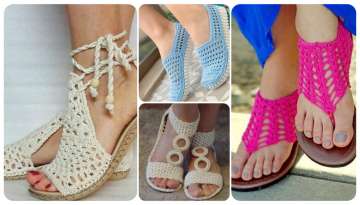 Patterned Summer Knitting Shoes