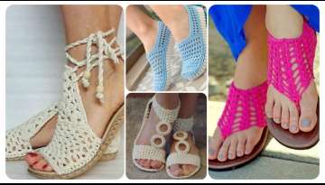 Patterned Summer Knitting Shoes