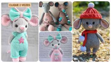 Knitting Toy Amigurumi Mouse