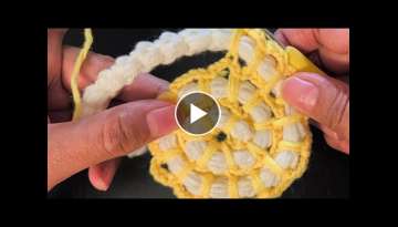 Super easy Amazing Crochet a Coaster