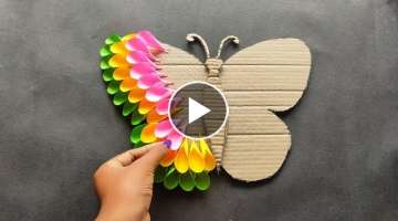 Butterfly wall decoration idea