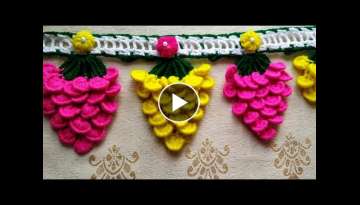 How to crochet beautiful door hanging