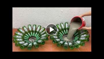 Creative Diy Glass Bottles Decor & Craft Ideas