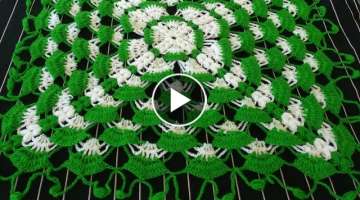 Easy to crochet table cloth