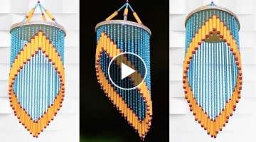 Amazing !!! Pearl Wind Chime || Jhumar Making || DIY Pearl Chandeliers