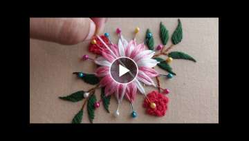 Most beautiful hand embroidery with pins