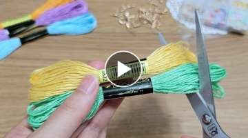 How to make money with embroidery thread at home 