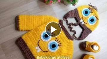 Very beautiful hand design crochet baby dress